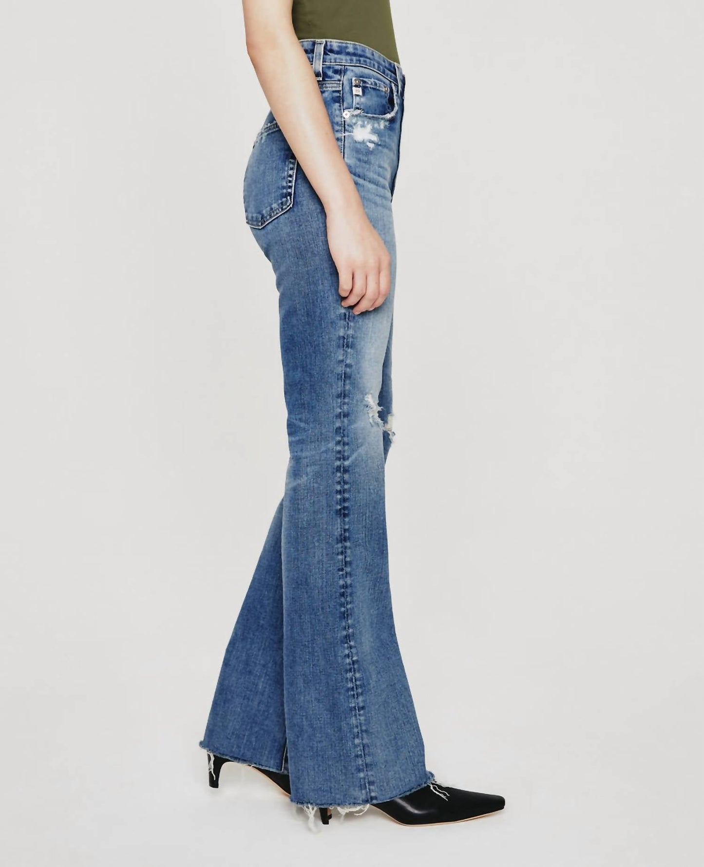 Ag Jeans - एलेक्सिस बूटकट डेनिम जीन
