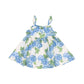 Angel Dear - Girl's Ruffle Sundress With Hydrangeas