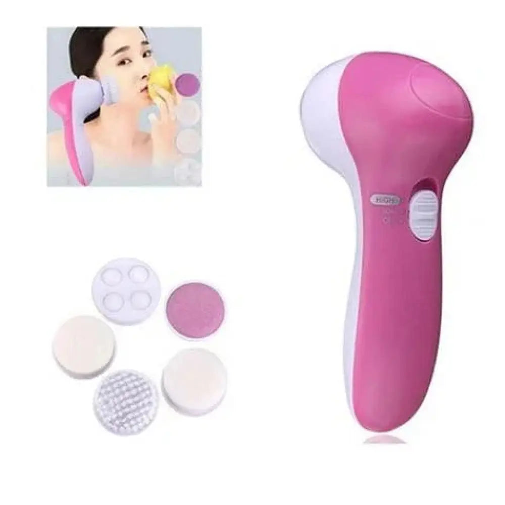 Rechargeable Electric Facial Cleansing Brush and Massager