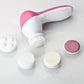 Rechargeable Electric Facial Cleansing Brush and Massager