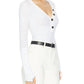 Enza Costa - Cashmere Long Sleeve Henley Top
