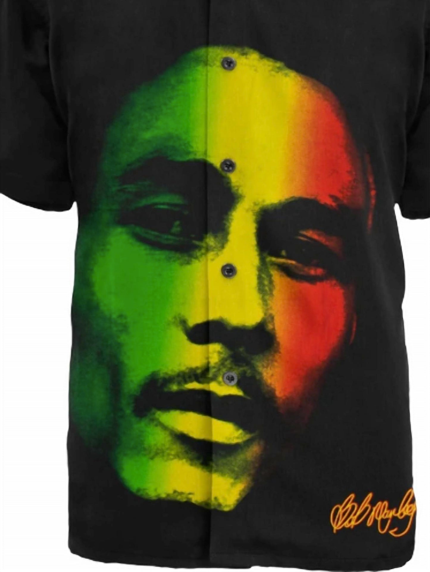 Bob Marley - Men's Tri-color Club Shirt