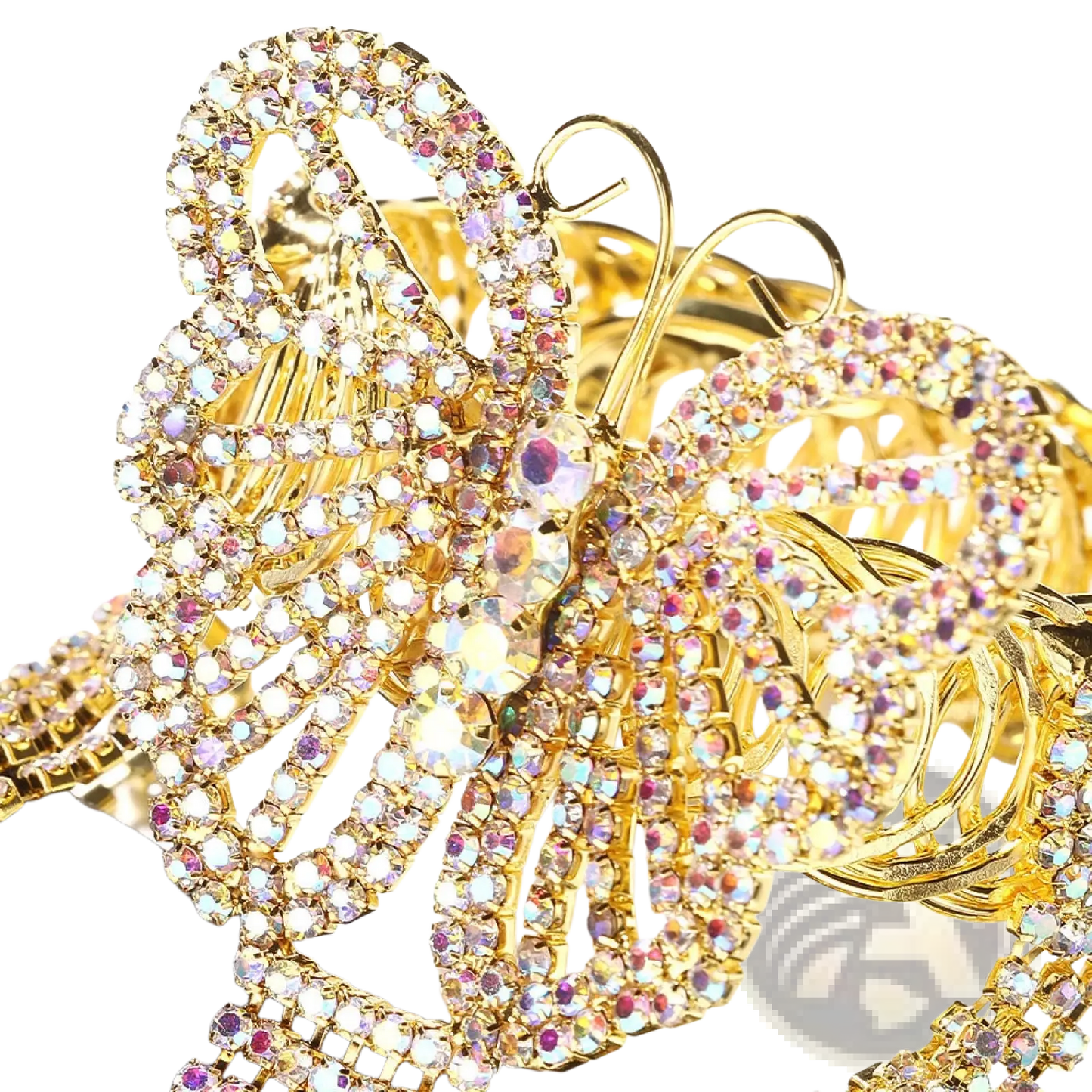 Fairy Butterfly Rhinestone Tassel Arm Chain Bracelet