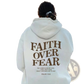 Faith Over Fear Psalm 118:6 Christian Aesthetic Hoodie