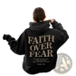 Faith Over Fear Psalm 118:6 Christian Aesthetic Hoodie
