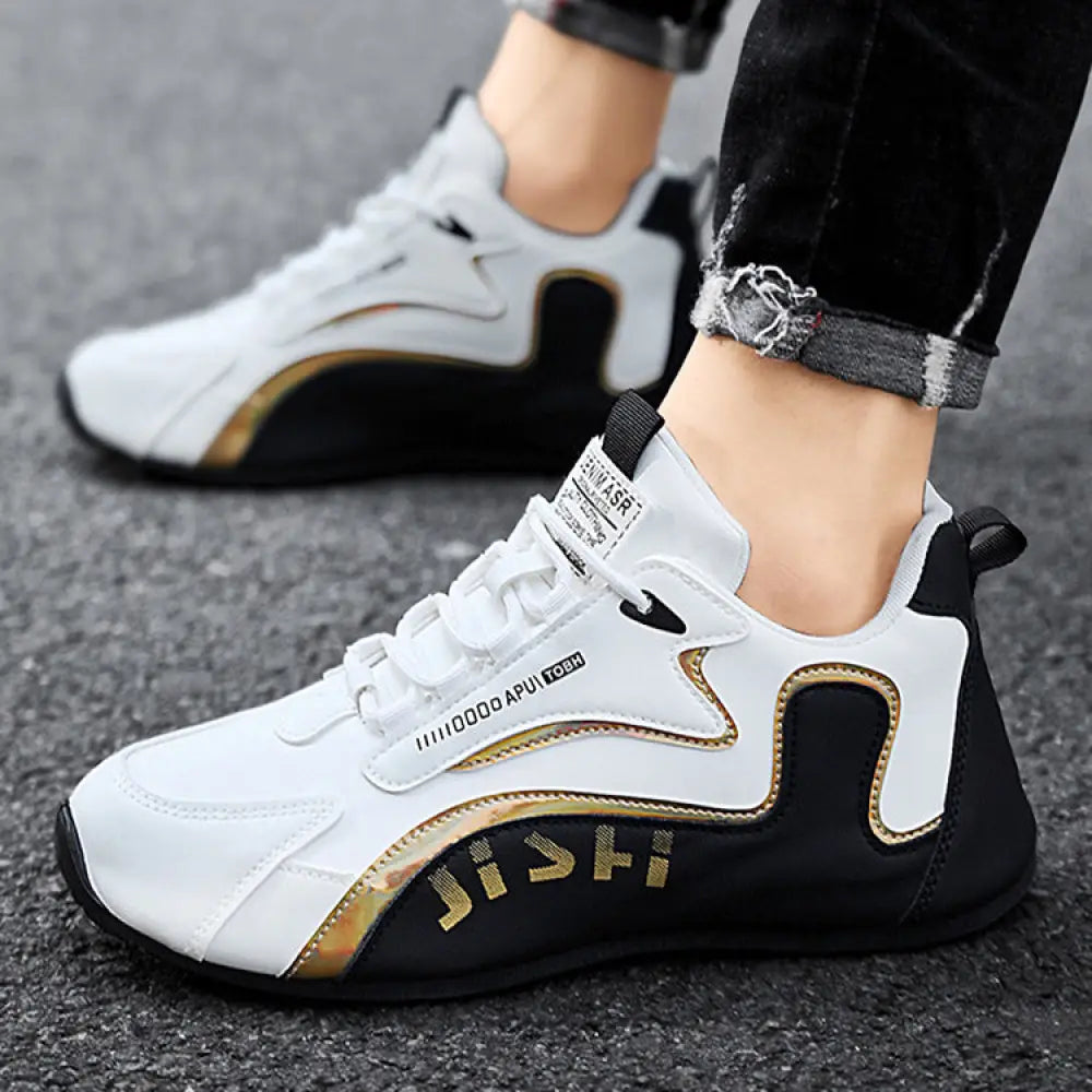 Men's Colorblock Breathable Mesh Sport Sneakers