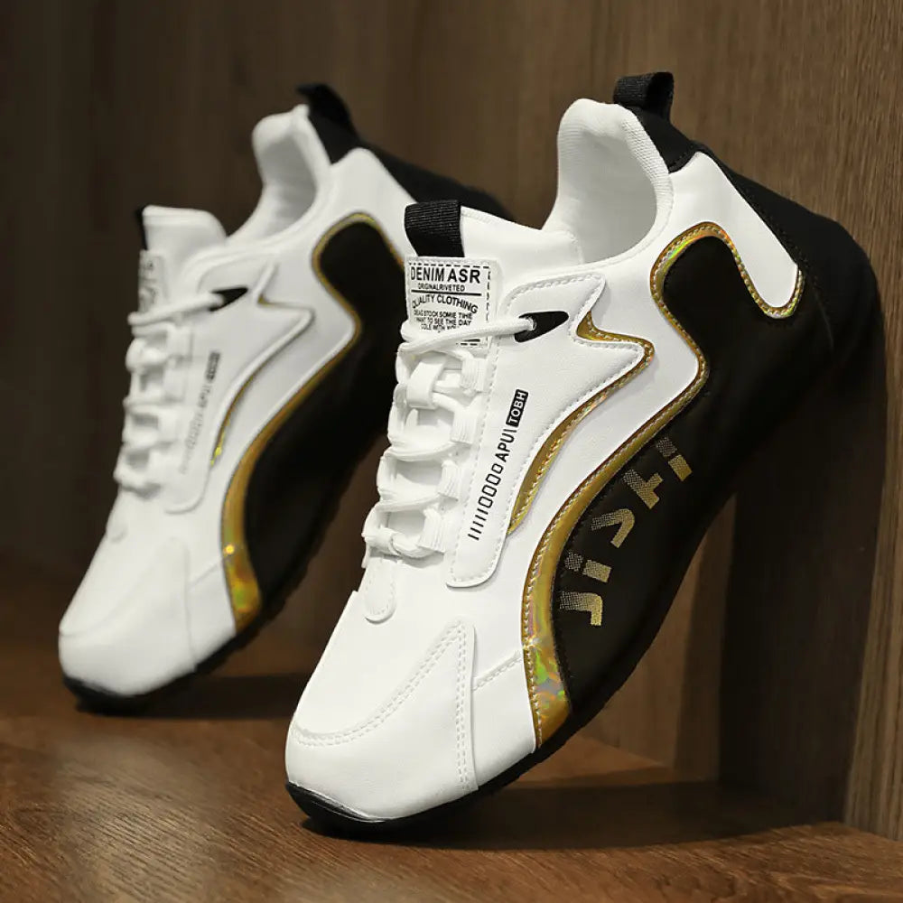 Men's Colorblock Breathable Mesh Sport Sneakers