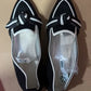Woven Pointed Toe Bow Flat Breathable Summer Loafers