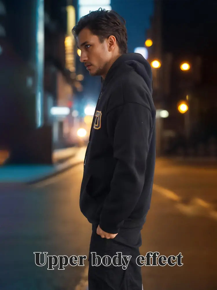 Premium Cotton Unisex Embroidered Streetwear Hoodie