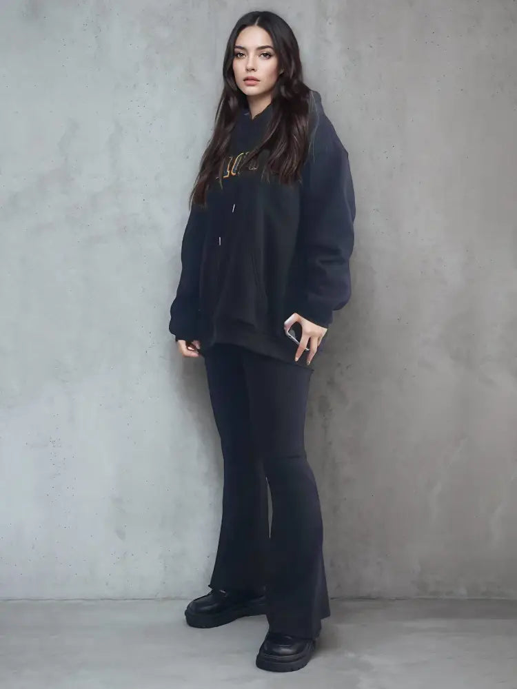 Premium Cotton Unisex Embroidered Streetwear Hoodie