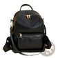 Faux Leather Women's Large Capacity Commuter Backpack