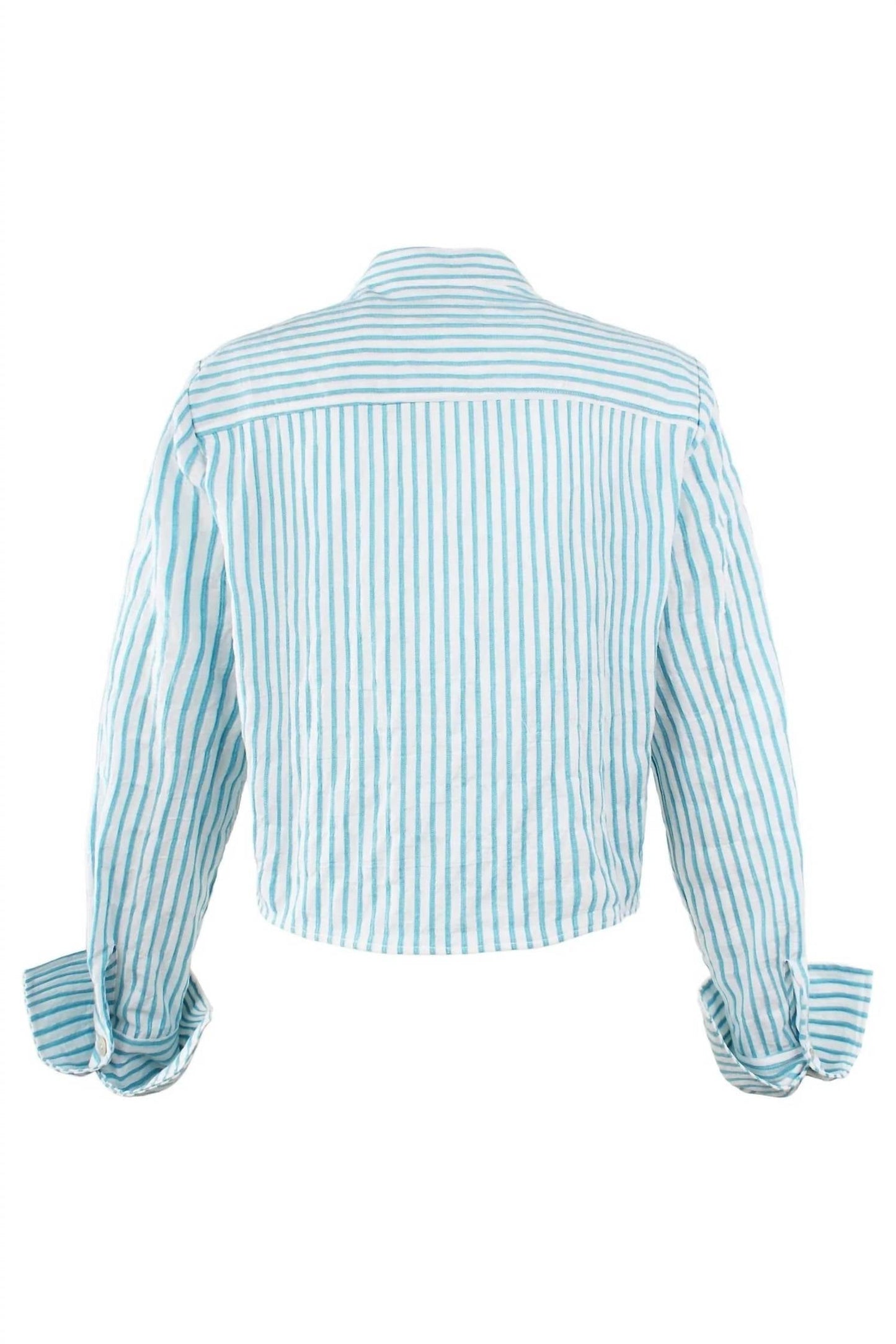 Finley - Raffele Ruffle Crop Shirt