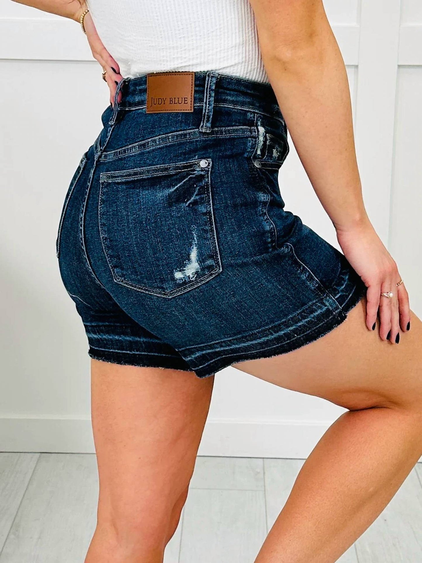 Judy Blue - High Waist Jean Shorts
