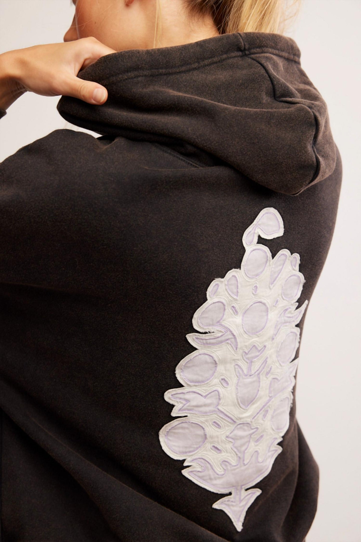 Free People - Sprint To The Finish Line Logo Sweatshirt
