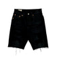 Levi'S - 501 Slouch Ripped Black Button Fly Jeans