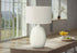 Lighting, Table Lamp, Resin, Contemporary - Cream