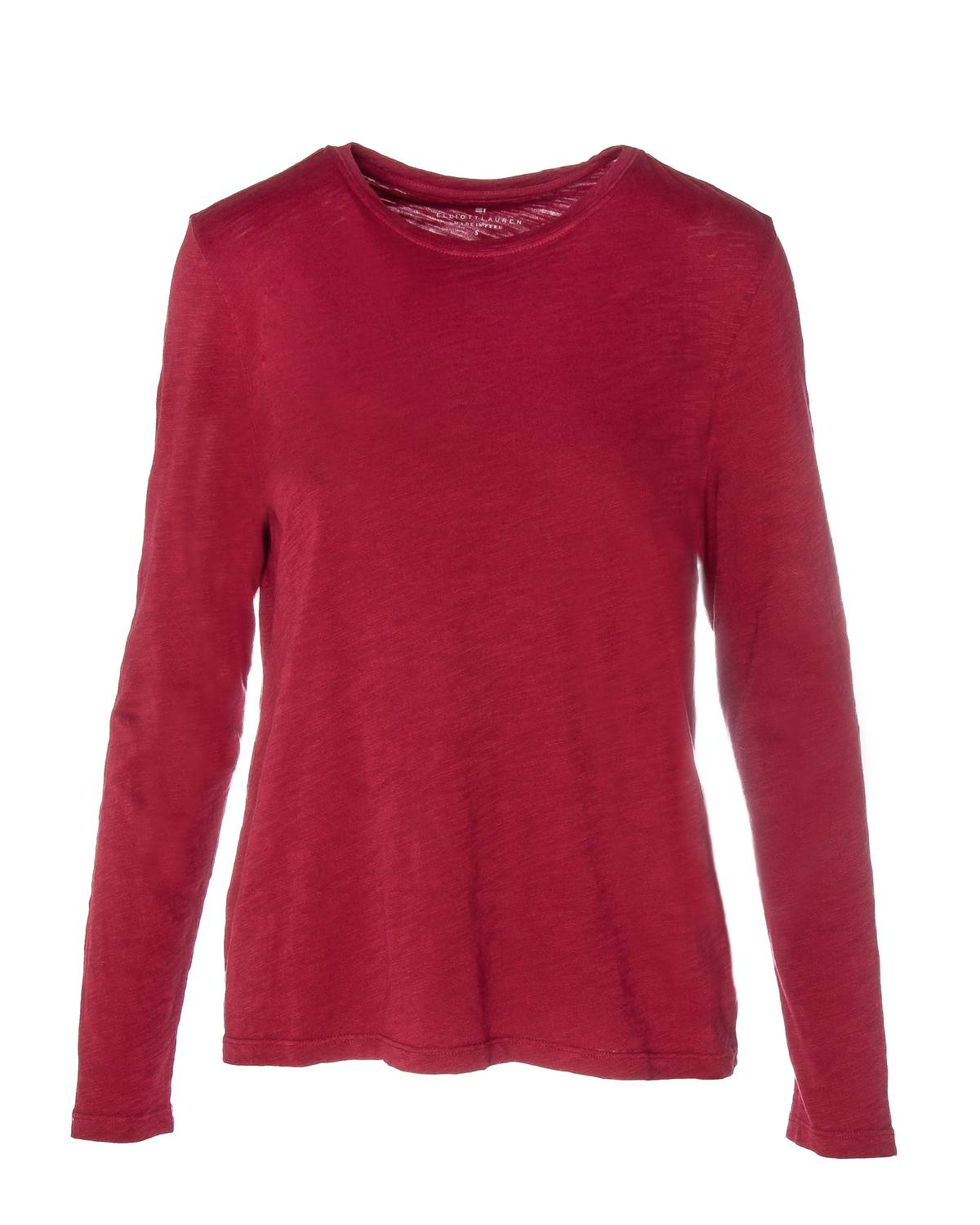 Elliott Lauren - Women's Garment Dye Long Sleeve Crew Tee