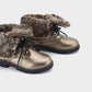 Mayoral - Faux Fur Lined Biker Boots BG