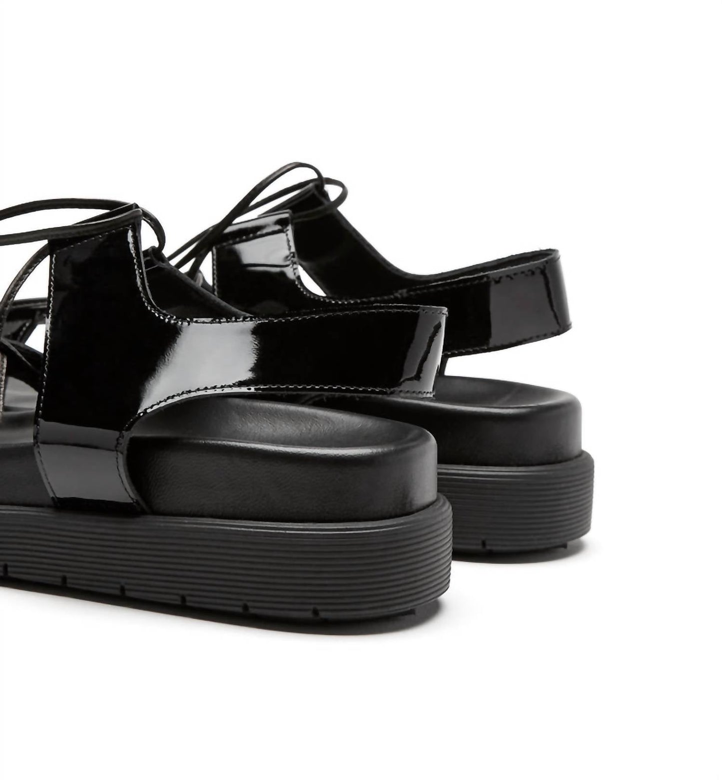 La Canadienne - Women's Rambler Slip On Lace Up Slingback Sandals