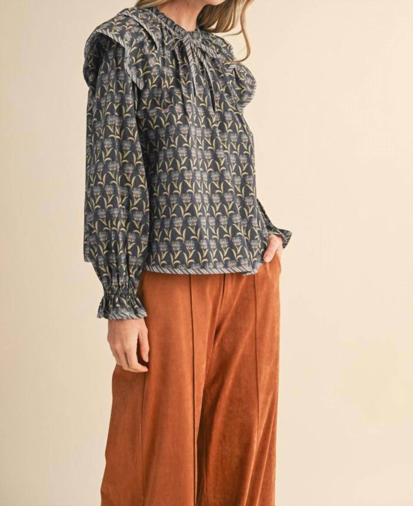 &Merci - Steady My Heart Floral Top
