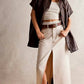 Free People - Come As You Are Denim Maxi Skirt