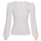 Amo - Girly Thermal Long Sleeve Top