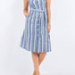 Paparazzi - Woven Textured Yarn-dye Dress