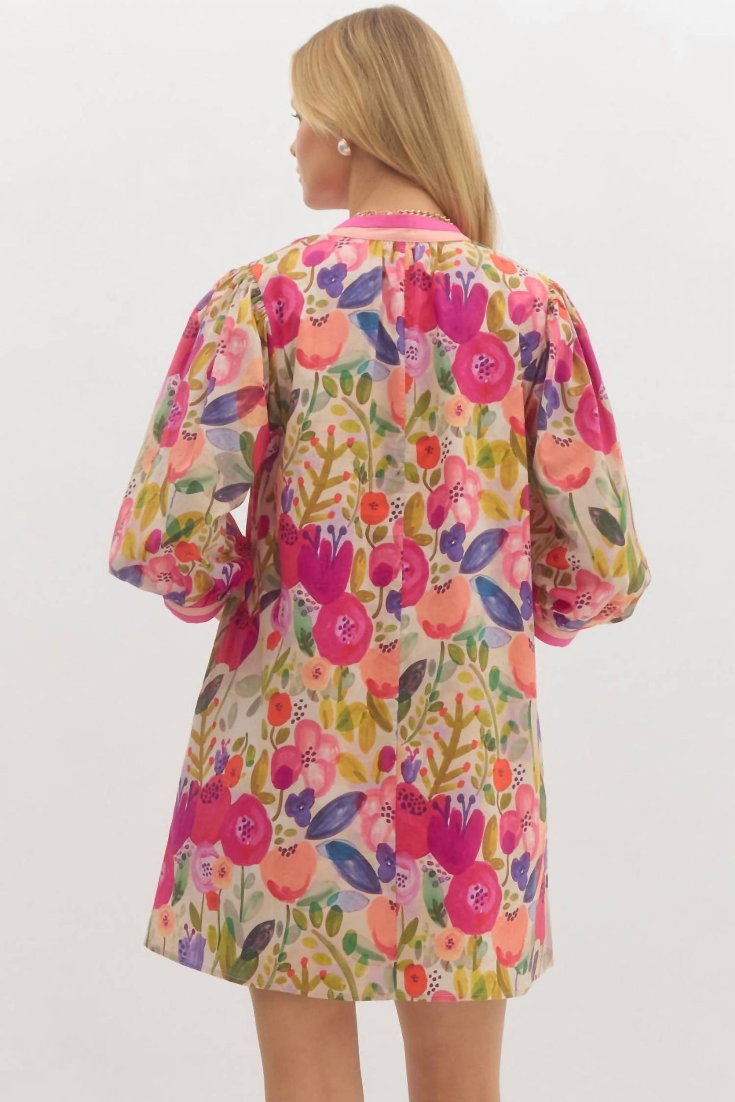Entro - Berry Mix Mini Dress