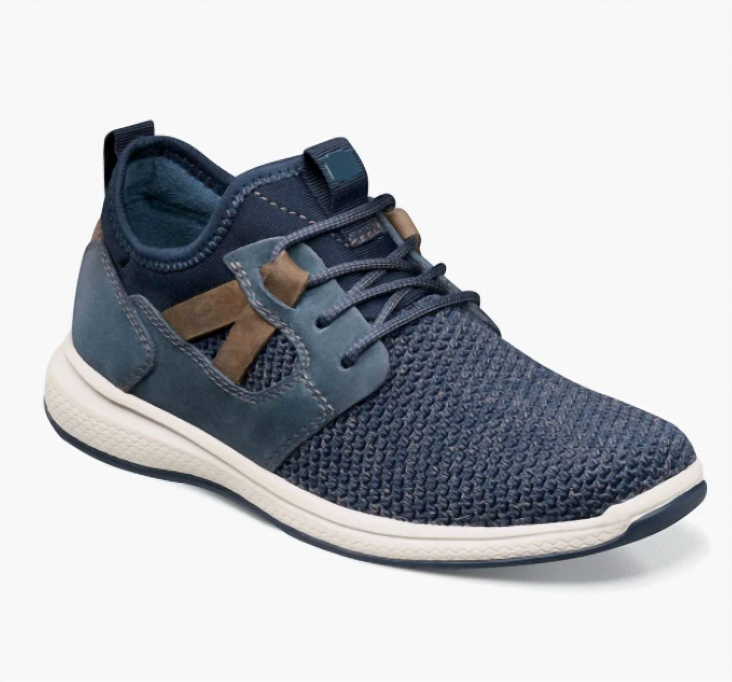 Florsheim - Boy's Great Lakes Jr. Knit Plain Toe Sneaker