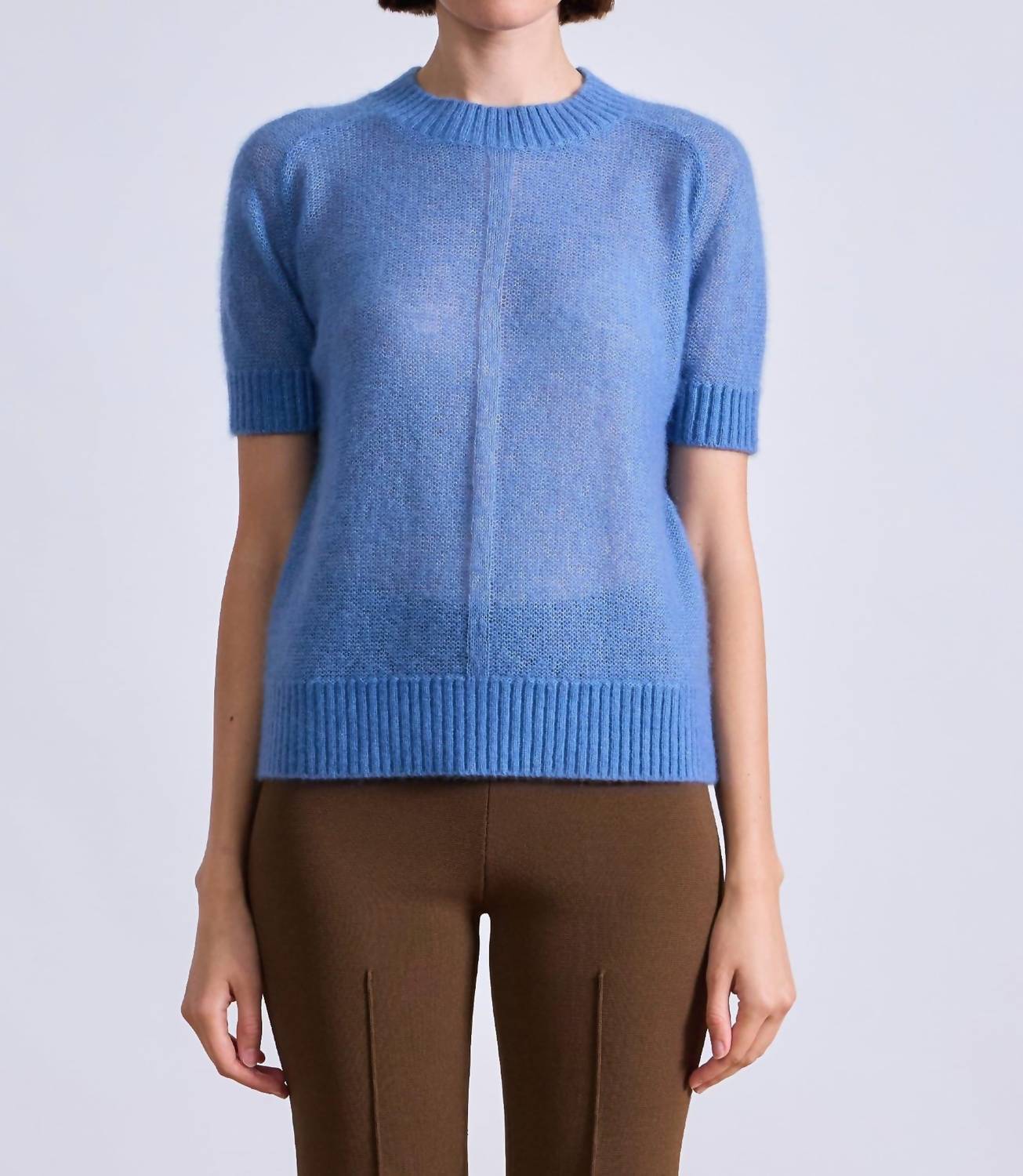 Apiece Apart - Softest Tissue Short-sleeve Sweater