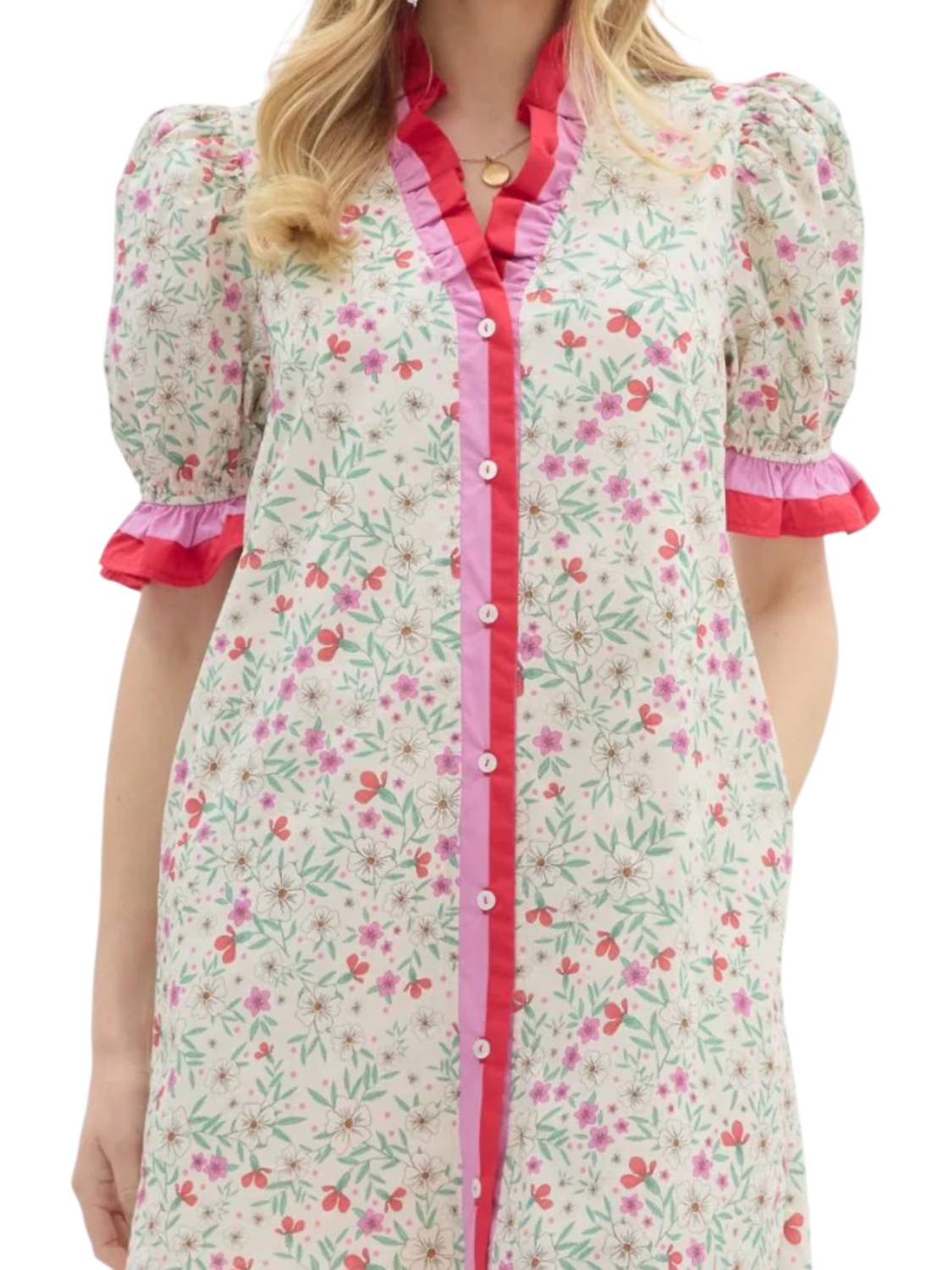 Entro - Champagne Grace Dress