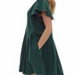 Entro - Flutter Sleeve Mini Dress
