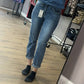 Judy Blue - Mid-rise Slim Capri Jeans