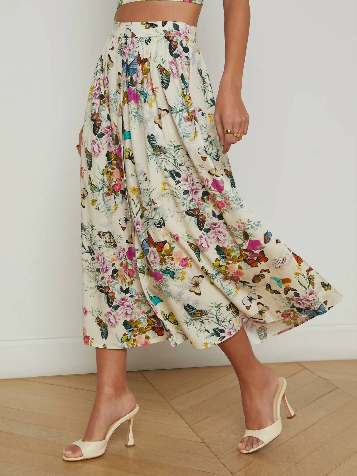 L'Agence - Seina Midi Skirt