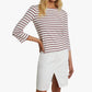L'Agence - Lucille Boatneck Top