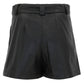 Christy Lynn - Women's Indigo Vegan Leather Shorts