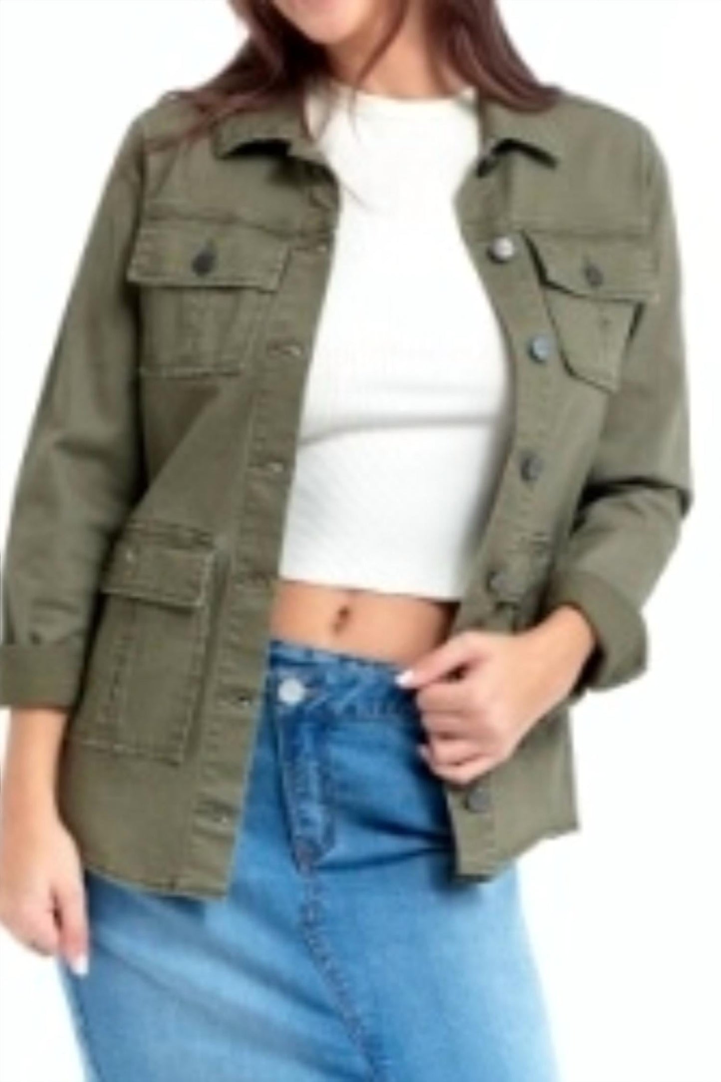 1822 Denim - Women's Stretch Utility Jacket