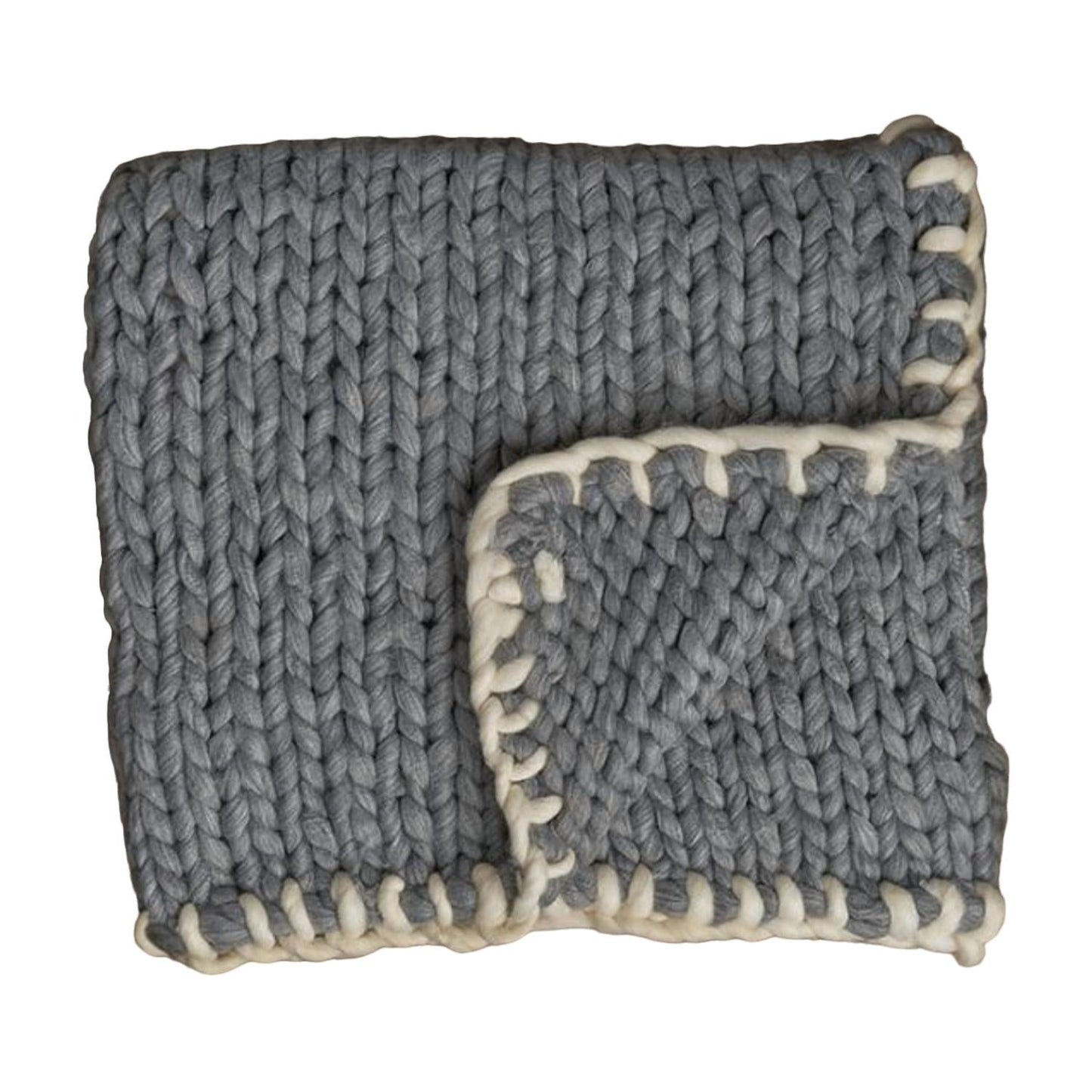 Lemon - COTTONBALL KNIT BLANKET