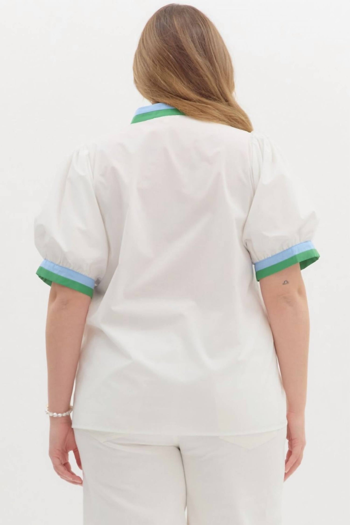 Entro - Curvy Afternoon Picnic Top