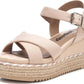 Xti - Women's Suede Wedge Sandals