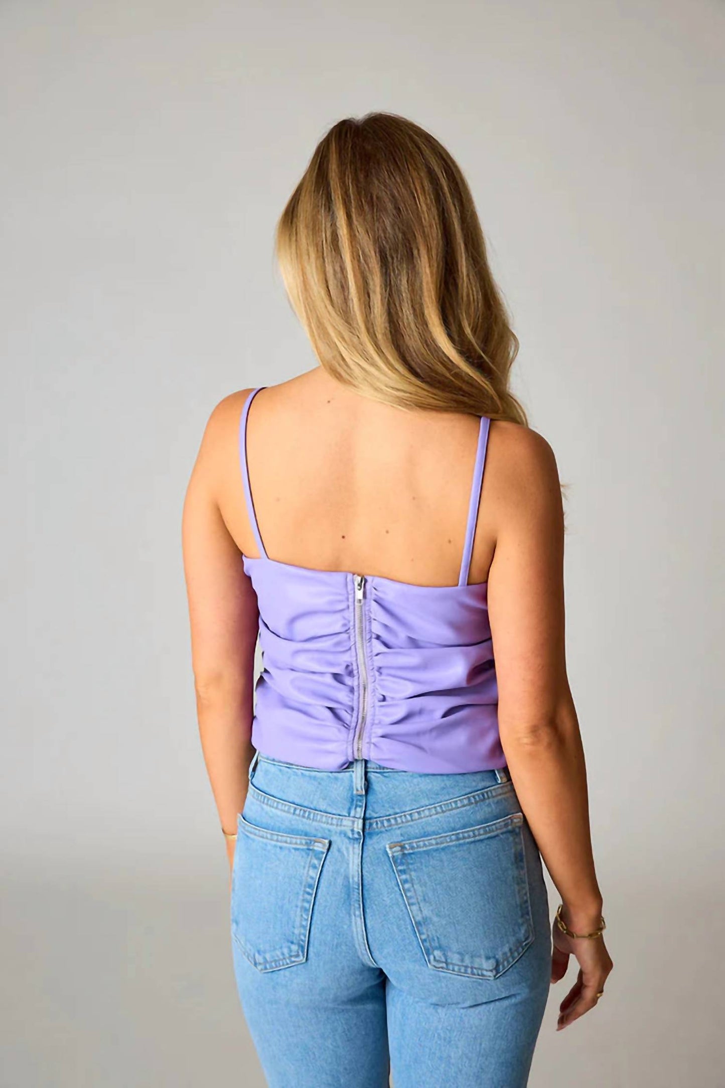 Buddylove - Jolee Vegan Leather Tank Top