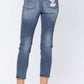 Judy Blue - Cropped Relaxed Fit Jeans