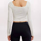 Free People - Long Sleeve Scarlet Smocked Top