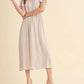 Wishlist - Satin Midi Dress