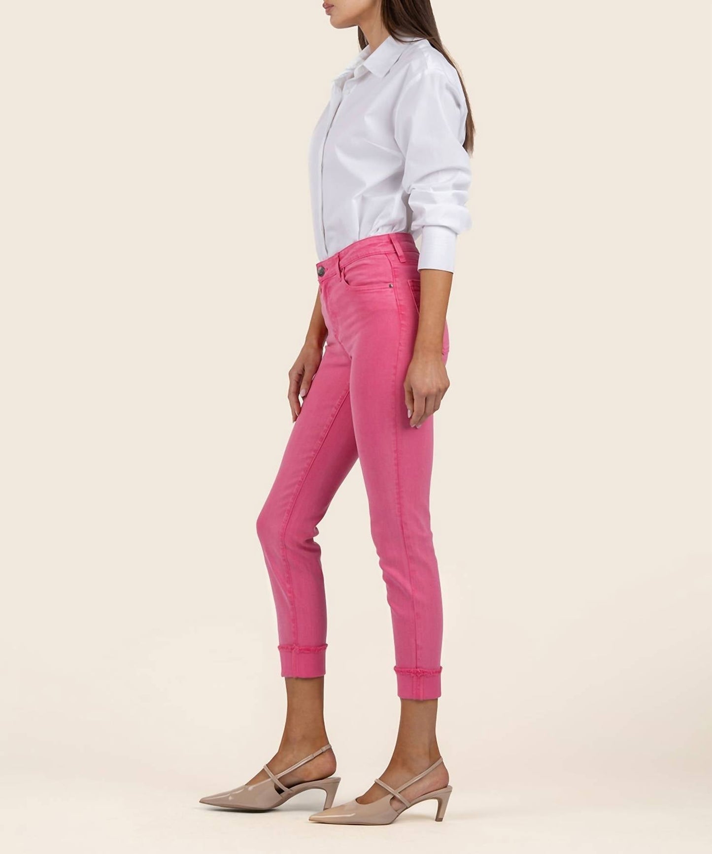 Kut From The Kloth - Amy Crop Straight Leg Jeans