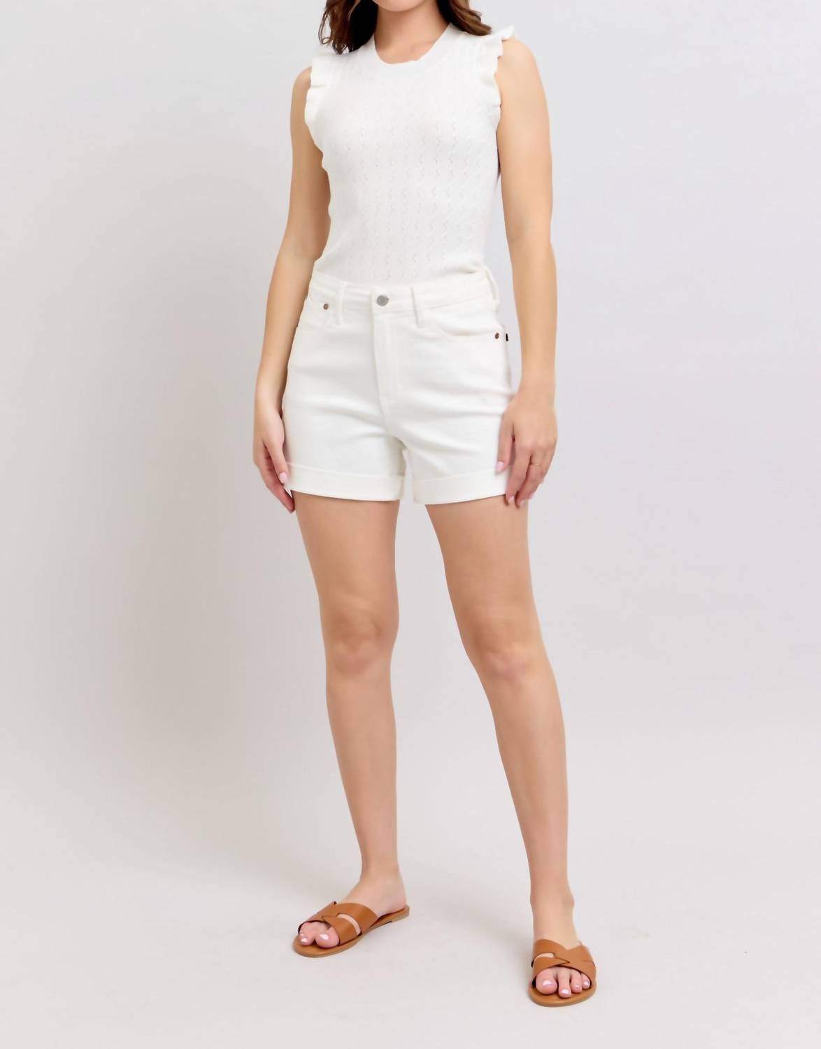 Judy Blue - High-waisted Shorts