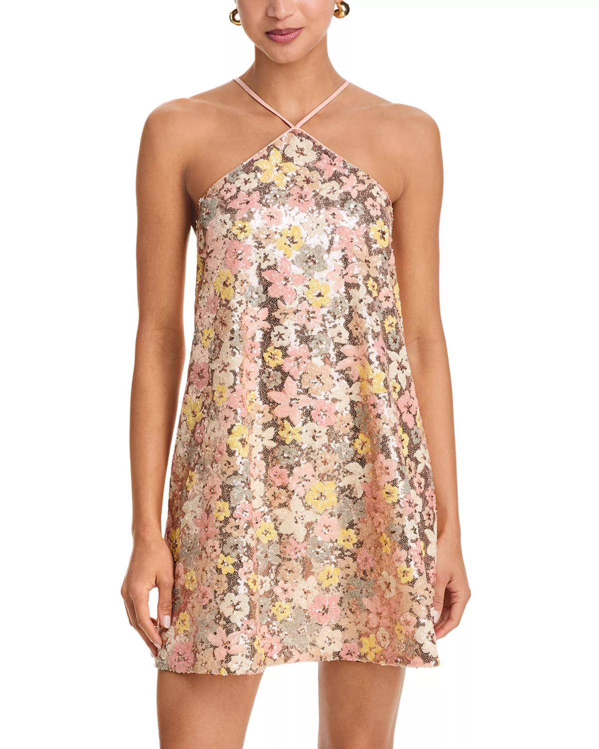 Steve Madden - Catiana Floral Sequin Dress