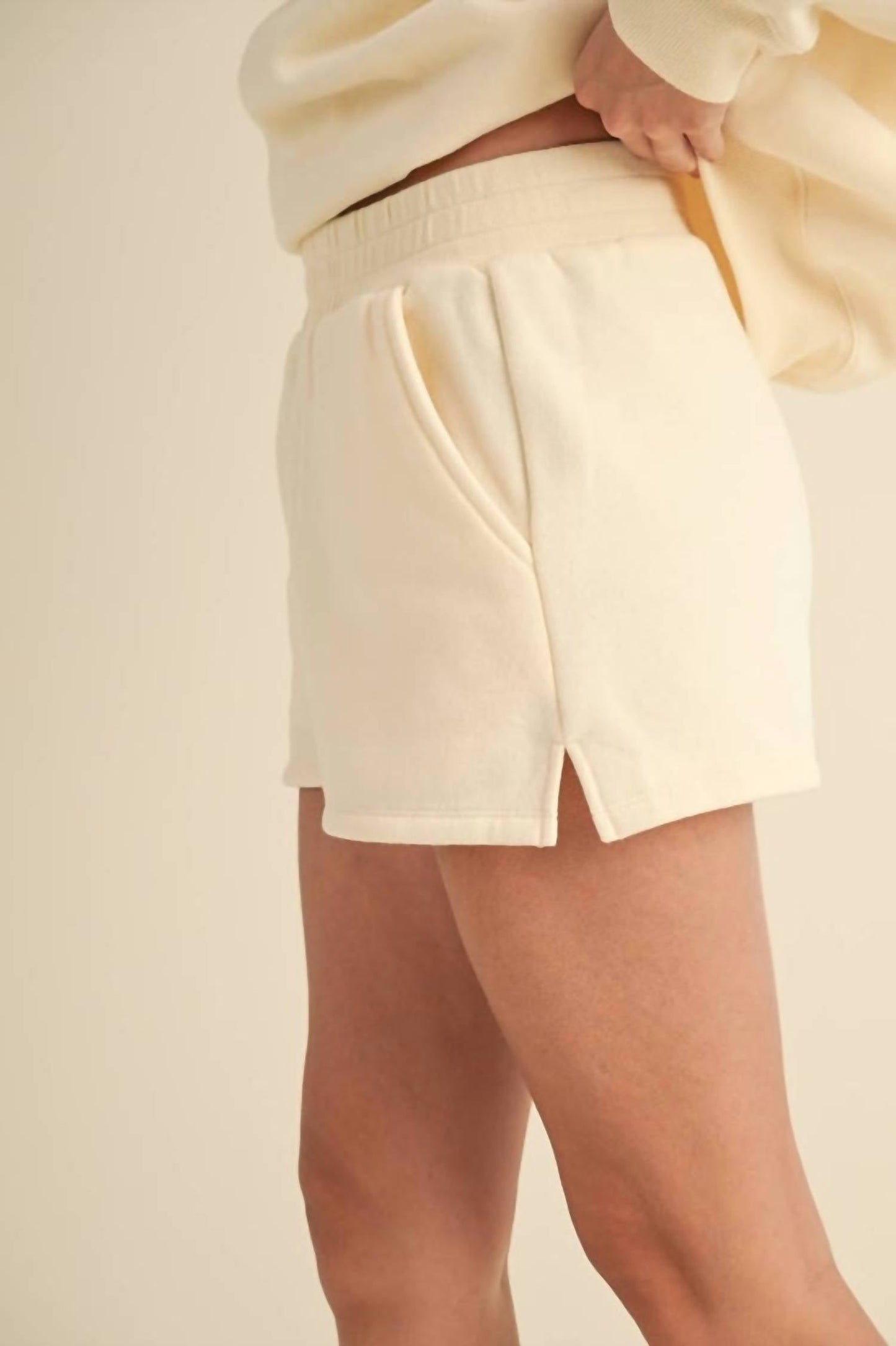 Kimberly C - Cozy Fleece Micro Sweatshorts
