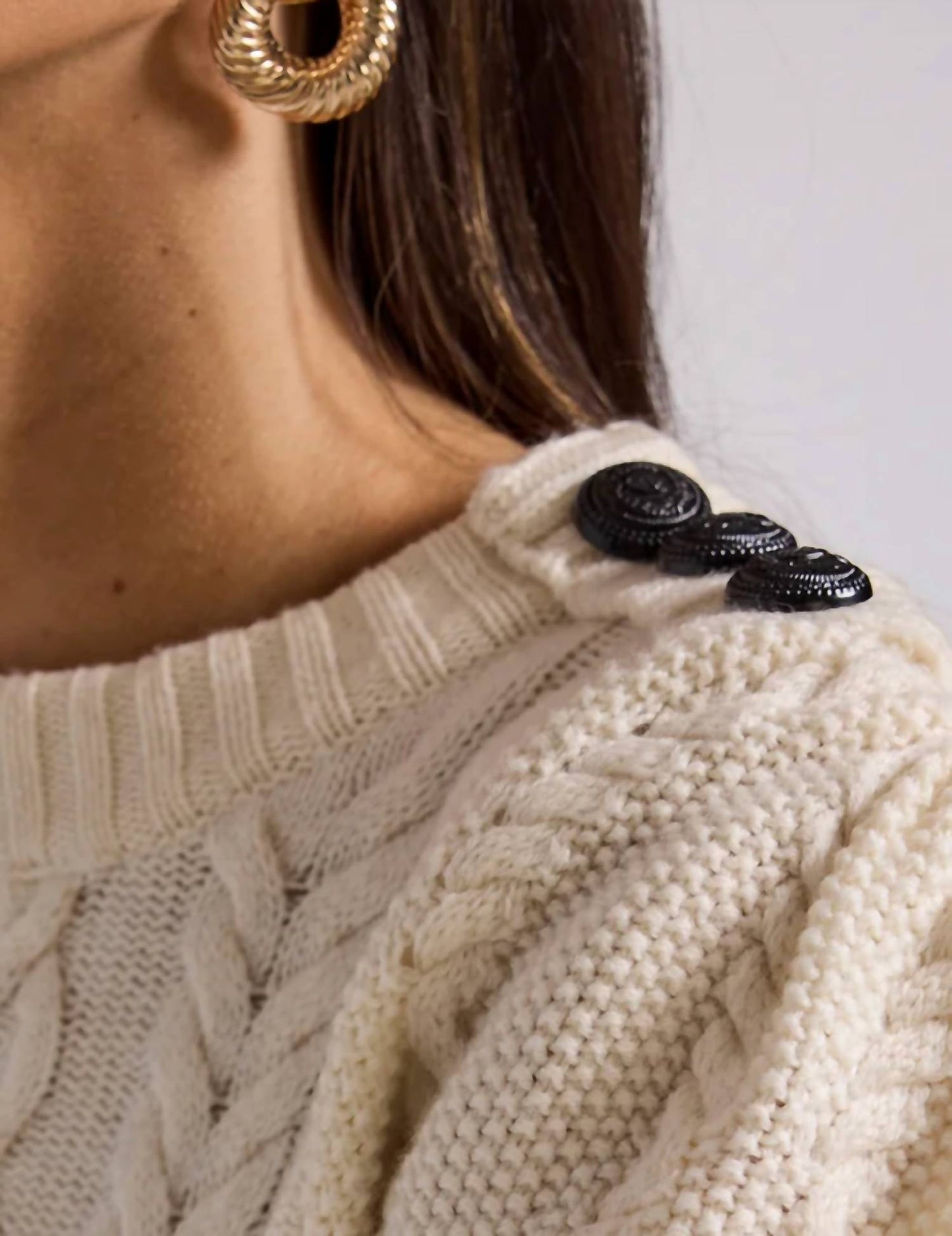 Generation Love - BROOKS CABLE SWEATER