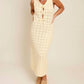 Le Lis - Sunnie Open Knit Midi Dress